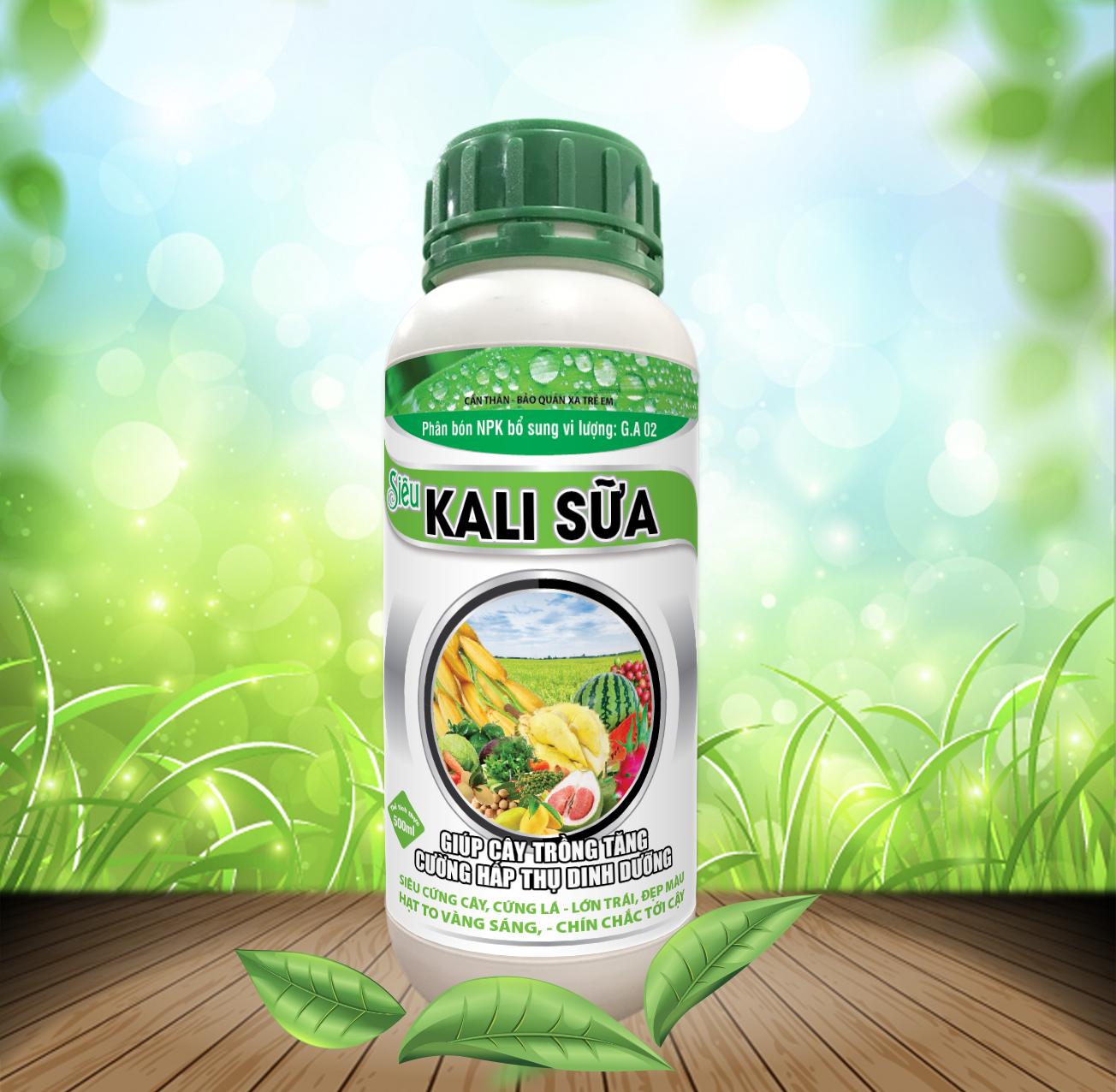( KALI SỮA ) PHÂN BÓN NPK BỔ SUNG VI LƯỢNG 